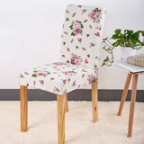 Spandex Chair Cover Stretch Elastic Dining Seat Cover for Banquet Wedding Restaurant Hotel Anti-dirty Removable housse de chaise