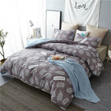 New Pink Unicorn bedding sets Embroidery bed set double Twin queen king size duvet cover bed sheet set pillowcase