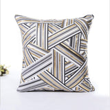 MIHE Merry Christmas Cushion Cover Gold Linen Cotton Soft Cute Throw Pillow Cover Decorative Sofa Pillow Case Pillowcase BZT18