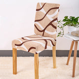 Spandex Chair Cover Stretch Elastic Dining Seat Cover for Banquet Wedding Restaurant Hotel Anti-dirty Removable housse de chaise