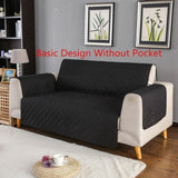Sofa Couch Cover Chair Throw Pet Dog Kids Mat Furniture Protector Reversible Washable Removable Armrest Slipcovers 1/2/3 Seat