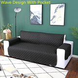 Sofa Couch Cover Chair Throw Pet Dog Kids Mat Furniture Protector Reversible Washable Removable Armrest Slipcovers 1/2/3 Seat