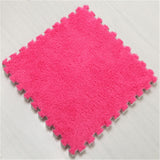 Mrosaa Top Sale 30*30cm Living Room bedroom Children Kids Soft Carpet Magic Patchwork Jigsaw Splice Heads Climbing Baby Mat 1pcs