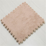 Mrosaa Top Sale 30*30cm Living Room bedroom Children Kids Soft Carpet Magic Patchwork Jigsaw Splice Heads Climbing Baby Mat 1pcs