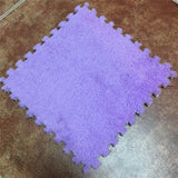 Mrosaa Top Sale 30*30cm Living Room bedroom Children Kids Soft Carpet Magic Patchwork Jigsaw Splice Heads Climbing Baby Mat 1pcs