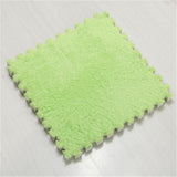 Mrosaa Top Sale 30*30cm Living Room bedroom Children Kids Soft Carpet Magic Patchwork Jigsaw Splice Heads Climbing Baby Mat 1pcs
