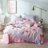 ParkShin Bedding Set Underwear Comforters Duvet Covers Double Adult Bed Sheet Set Pink Euro Bedspread Queen King Bed Linens Set