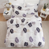 Valanorean Home Bedding Sets Light feather Soft duvet Cover Bed Set pillowcase King size Queen double Full 4pcs Twin 3pcs