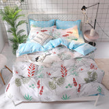 Valanorean Home Bedding Sets Light feather Soft duvet Cover Bed Set pillowcase King size Queen double Full 4pcs Twin 3pcs