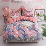 Valanorean Home Bedding Sets Light feather Soft duvet Cover Bed Set pillowcase King size Queen double Full 4pcs Twin 3pcs