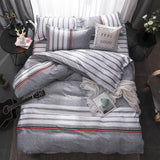 Valanorean Home Bedding Sets Light feather Soft duvet Cover Bed Set pillowcase King size Queen double Full 4pcs Twin 3pcs