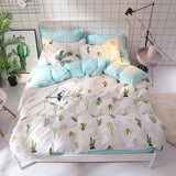 Valanorean Home Bedding Sets Light feather Soft duvet Cover Bed Set pillowcase King size Queen double Full 4pcs Twin 3pcs