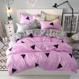 Valanorean Home Bedding Sets Light feather Soft duvet Cover Bed Set pillowcase King size Queen double Full 4pcs Twin 3pcs