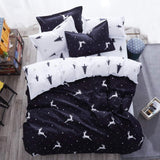 Valanorean Home Bedding Sets Light feather Soft duvet Cover Bed Set pillowcase King size Queen double Full 4pcs Twin 3pcs