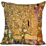 Special offer promotion Gustav Klimt Style Throw Pillowcase Square Pillow Cover Custom Gift 40x40cm