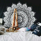 Indian Mandala Tapestry Bohemia Tapestry Wall Hanging Decoration Hippie Tapestry Beach Throw Rug Yoga Mat Travel Mattress