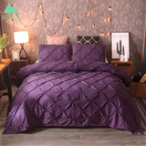 WAZIR luxury Pinch Pleat bedding comforter bedding sets bed linen duvet cover set  bedding queen king size bedclothes bed set