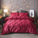 WAZIR luxury Pinch Pleat bedding comforter bedding sets bed linen duvet cover set  bedding queen king size bedclothes bed set