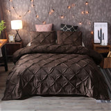 WAZIR luxury Pinch Pleat bedding comforter bedding sets bed linen duvet cover set  bedding queen king size bedclothes bed set