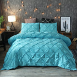 WAZIR luxury Pinch Pleat bedding comforter bedding sets bed linen duvet cover set  bedding queen king size bedclothes bed set