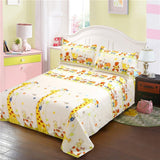 Bed Sheet Without Pillowcase Bed Linen Queen Size Mattress Covers Fitted Sheet Sets With Elastic For King Size