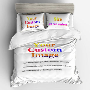 Bedding Set Duvet Cover  Home  3/4pcs Customized  3D Digital Printing Custom Bedding Set. Submit Any Artwork, Design, Picture
